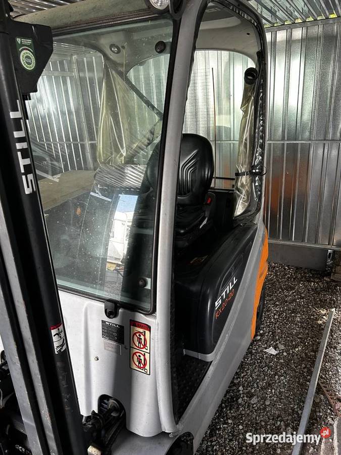 Syndyk sprzeda sztaplarkę Still Robert Karst Sp Gdańsk