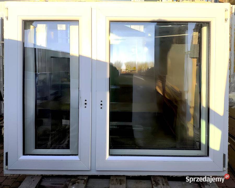 okno pcv 145x112 typowe używane okna otwór Ropczyce