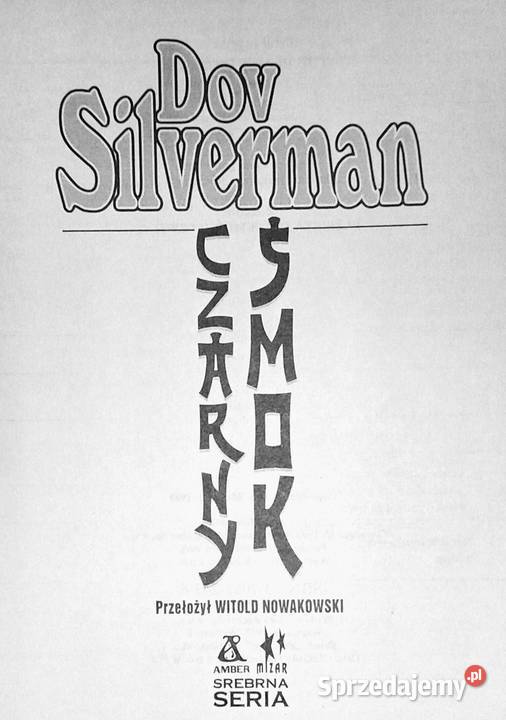 Czarny Smok Dov Silverman Chełm sprzedam