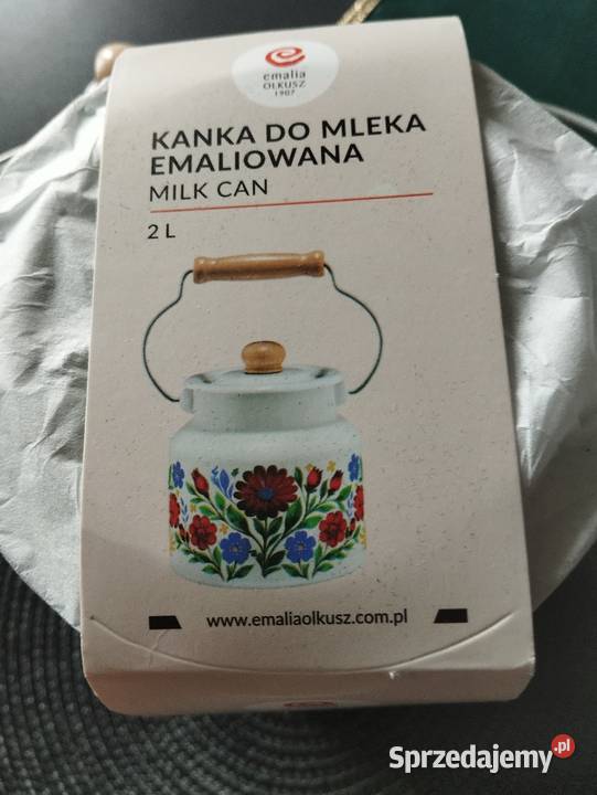 Kanka na mleko emalia Olkusz Piekary Śląskie