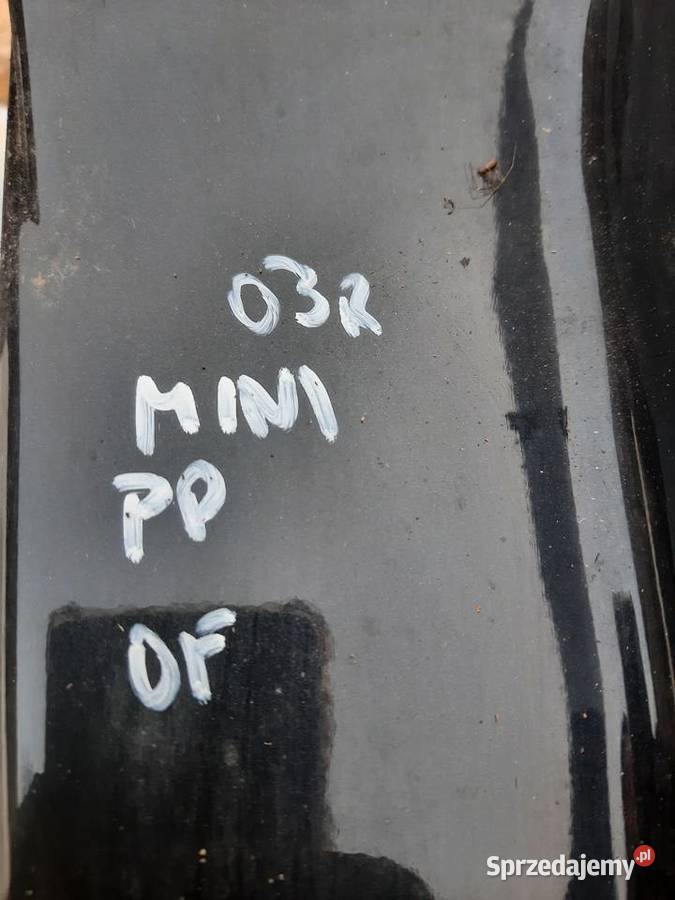 Mini One Cooper R50 53 drzwi prawe czarne