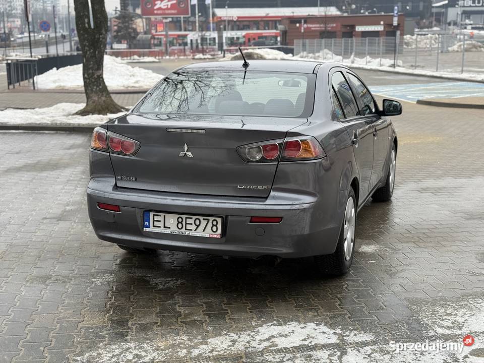 Mitsubishi Lancer X 16 Benzyna 2012 manualna Łódź