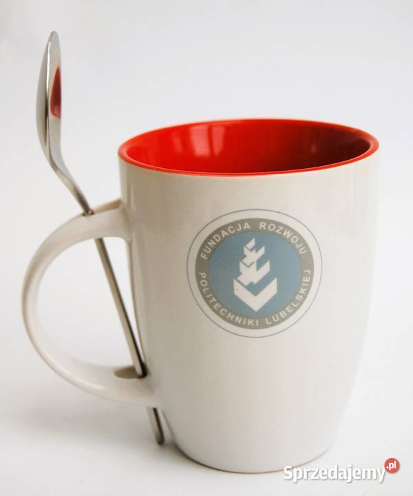 Kubek ceramiczny Fundacja Rozwoju Politechniki Lublin sprzedam
