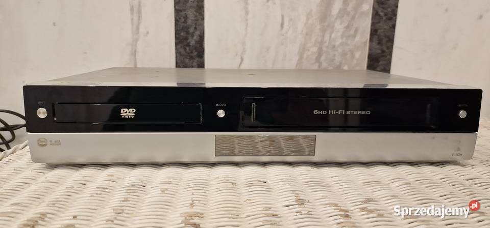 LG V192H Video VHS i odtwarzacz DVD Kombo wielkopolskie Międzychód
