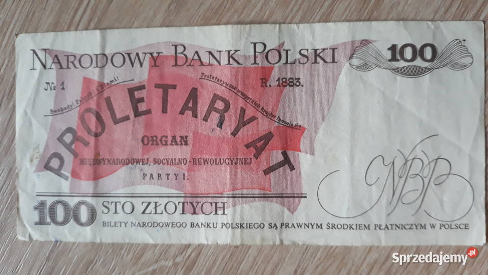 100 złotych 1XII1988 seria TB 2 Konin