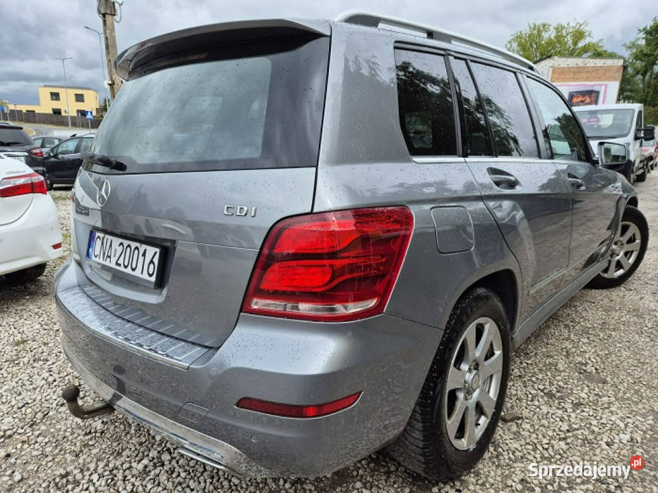 Mercedes GLK 220 Zadbany Automat Skóry GLK 220 szary Bydgoszcz sprzedam