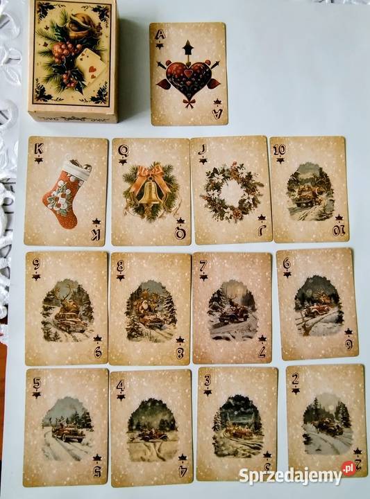 Karty do gry w stylu vintage Żory