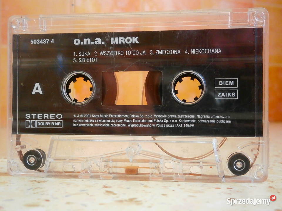 Kaseta audio ONA Mrok dobra kaseta Płyty i kasety Łódź