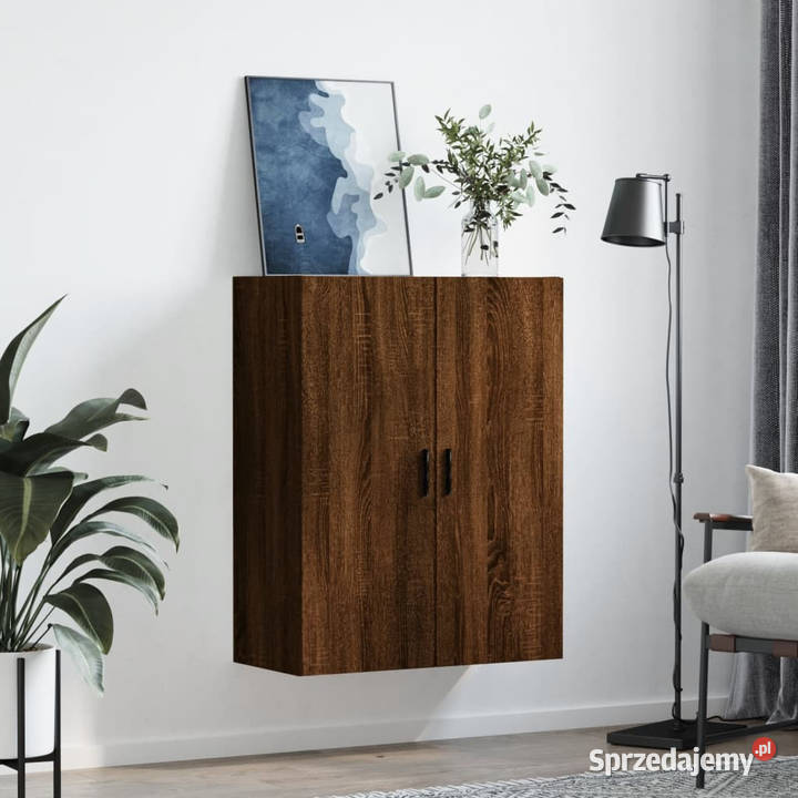 Szafka wisząca brązowy dąb 695x34x90 WM828443 mazowieckie Warszawa