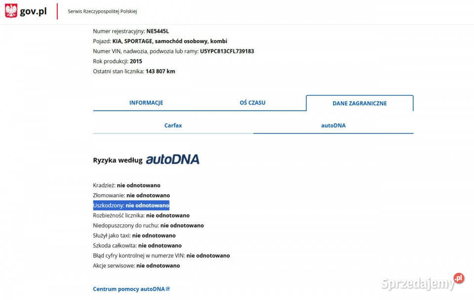 Kia Sportage 20 Diesel 4x4 III 20102015 możliwa zamiana Kia Elbląg sprzedam