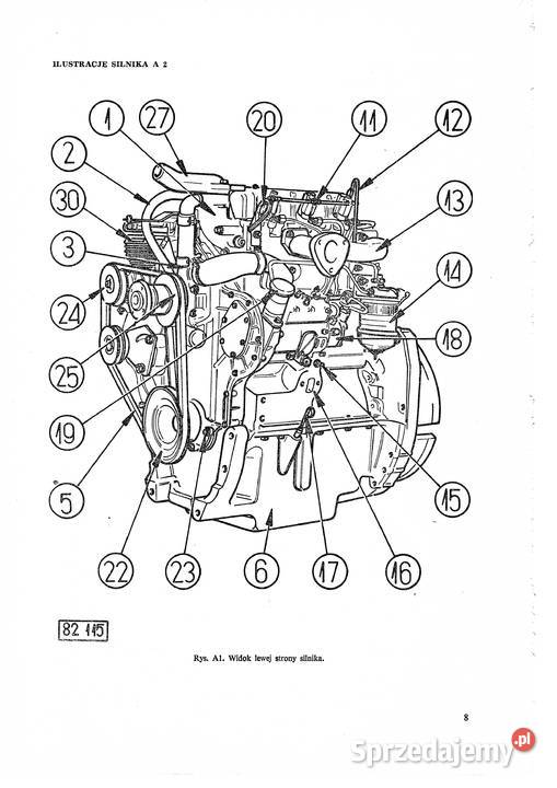 instrukcja PERKINS AD3152 UR C 3603P MF 255 Stalowa Wola