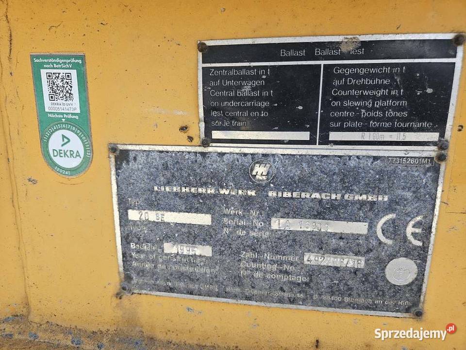 Liebherr 20SE Wrocław