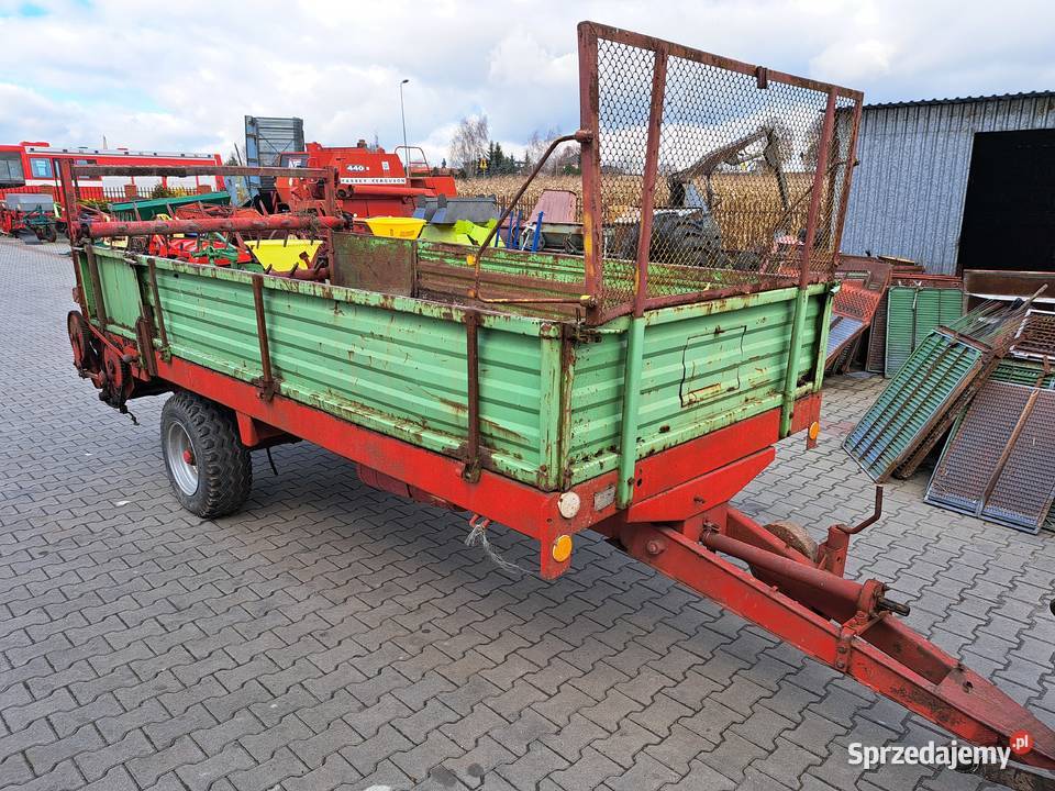 Rozrzutnik obornika jednosiowy 35 t fabryczny Proszowice