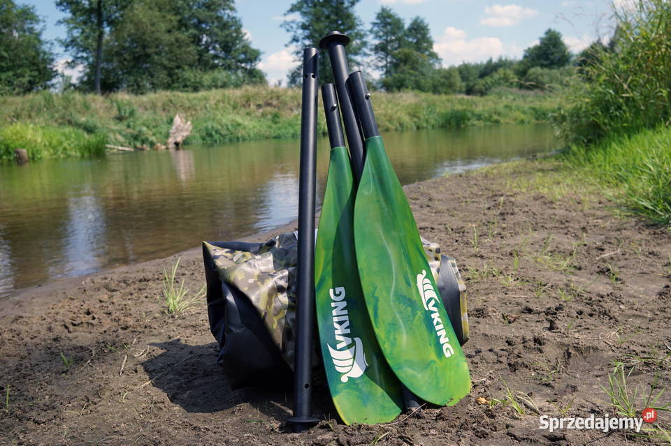 Wiosło składane carbon czteroczęściowe 220 Vking sprzedam