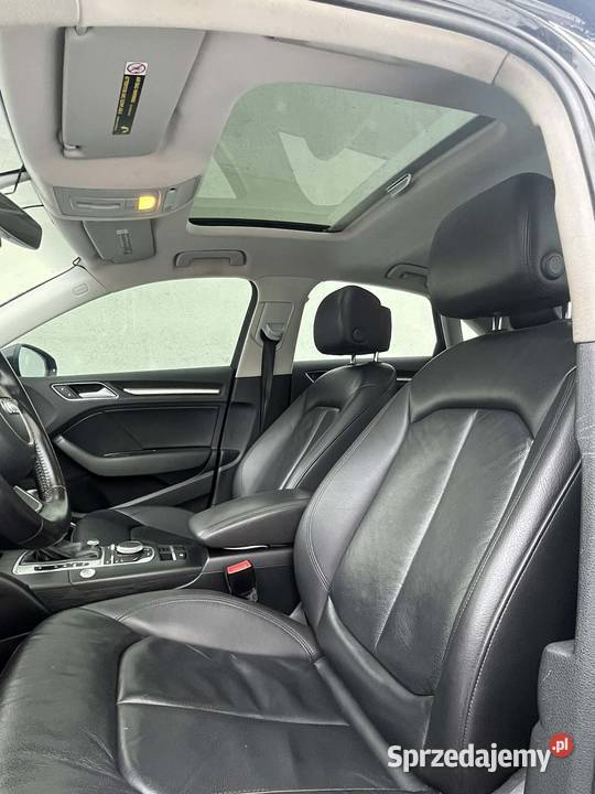 Audi A3 8V 20 2016r QUATTRO Stronic Panorama mazowieckie Warszawa