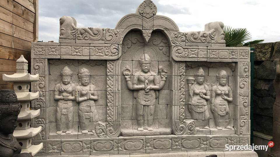 Fontanna Budda buddha fontanna Twarz Buddy Architektura ogrodowa mazowieckie