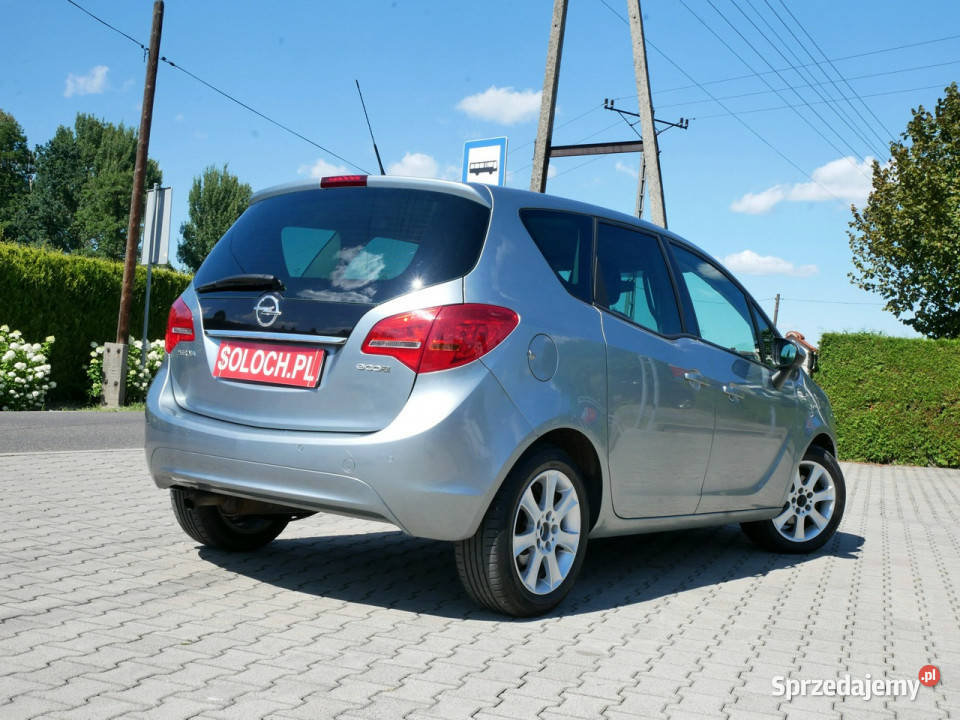 Opel Meriva B 14t 120 Eu5 Zadbana II 2010 manualna Goczałkowice-Zdrój
