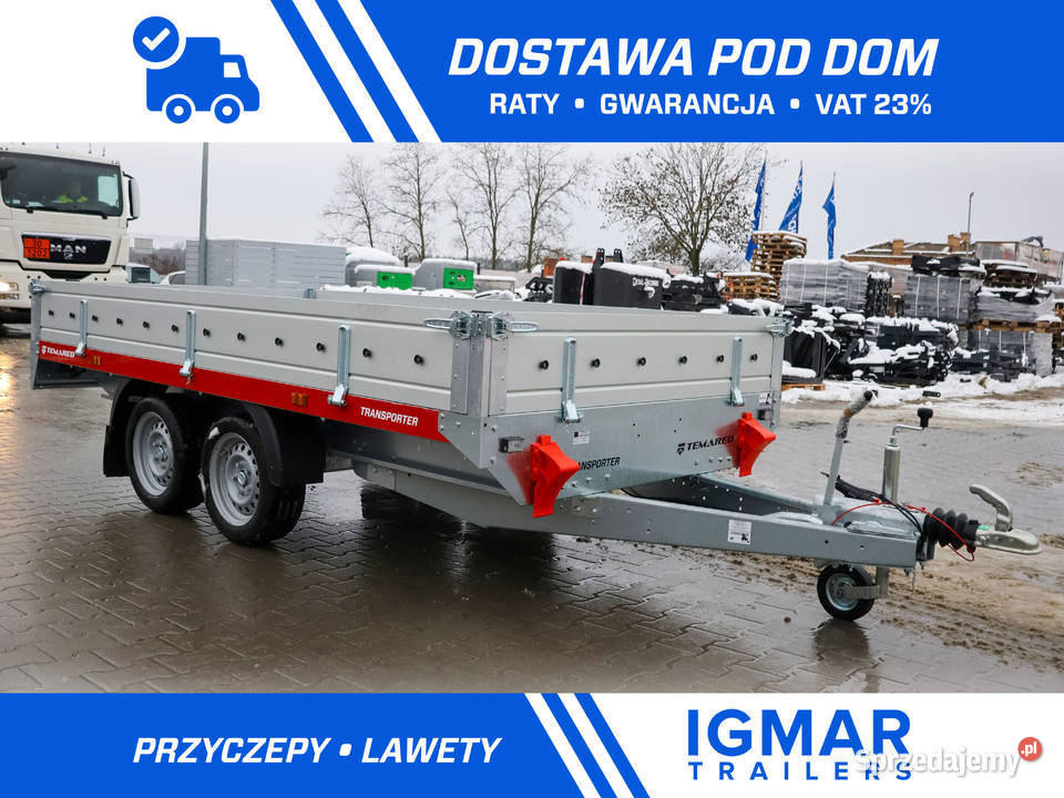 Przyczepa burtowa TEMARED TRANSPORTER 32172 DMC Busko-Zdrój
