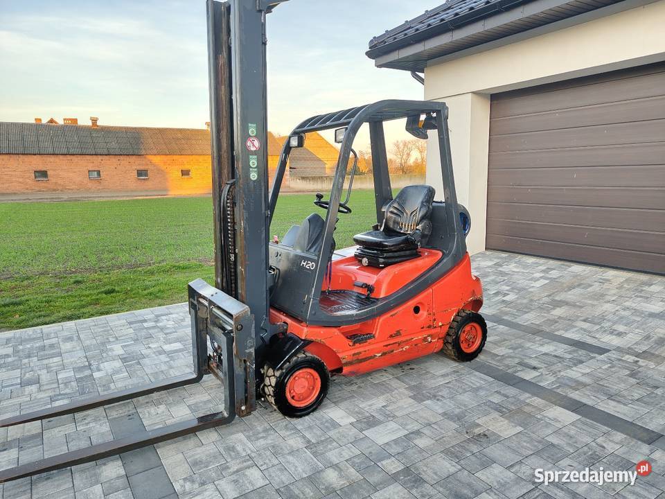 Wózek widłowy Linde H20T gaz Łęg sprzedam