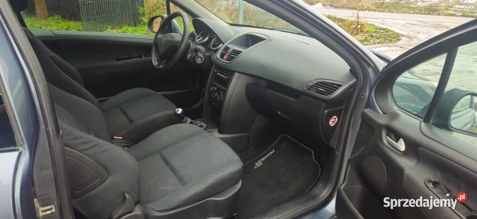 Peugeot 207 2007 poj 14 benz stanklima nowe Elbląg sprzedam
