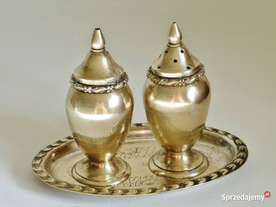 Zestaw przyprawowy indyjski z Jubilera lat 70ch Bydgoszcz