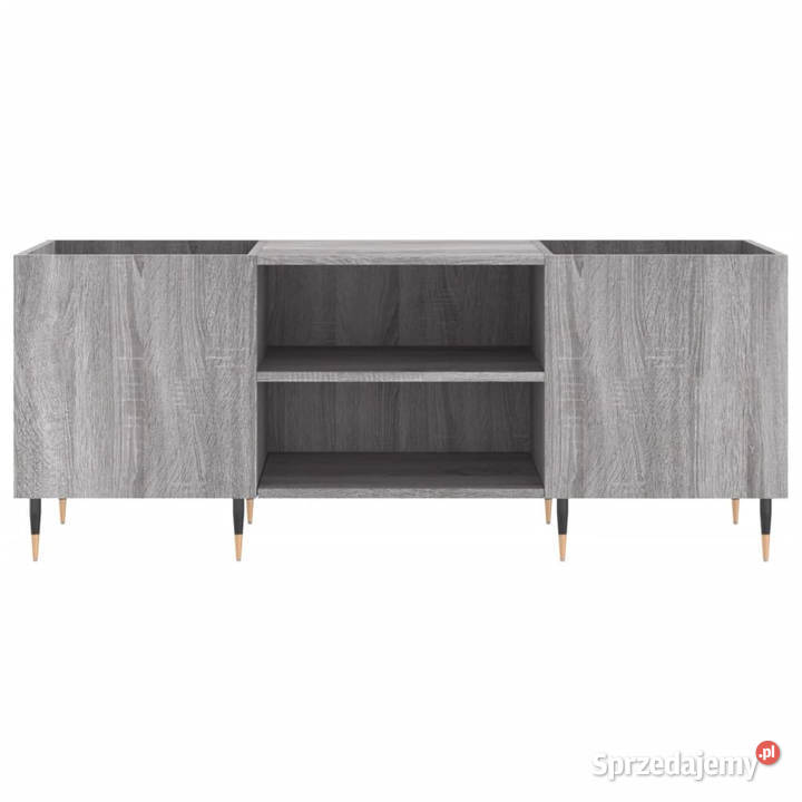 Szafka na płyty szary dąb sonoma 121x38x48 Warszawa