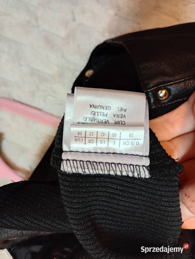 38M Genuine Leather Skórzana bogato zdobiona małopolskie Kraków