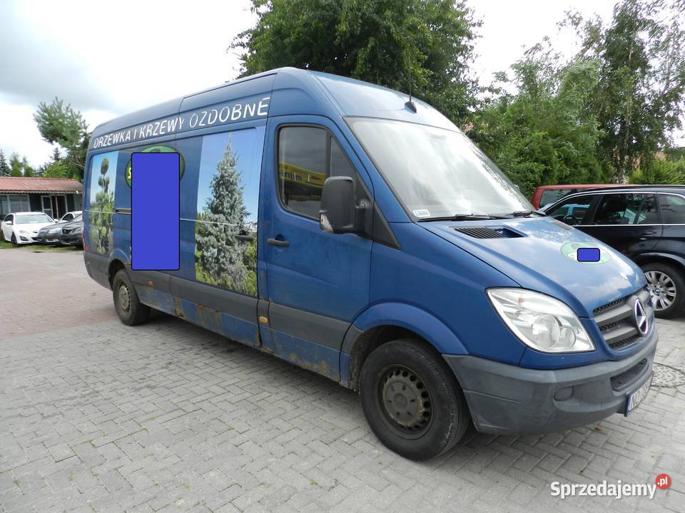 Mercedes Sprinter 315 Wysoki Długi Hak ESP warmińsko-mazurskie Olsztyn