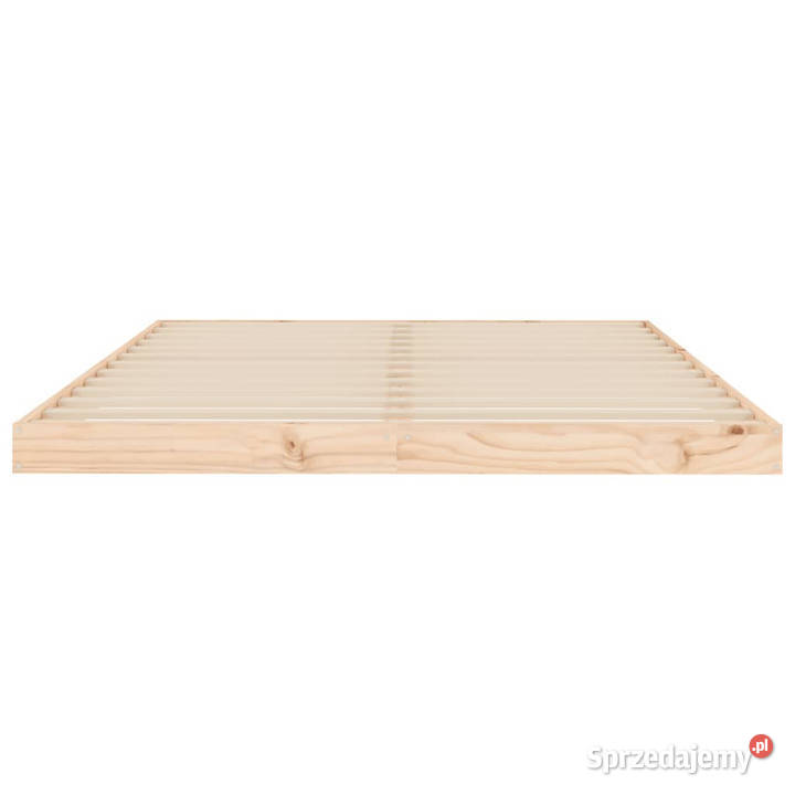 Rama łóżka lite drewno sosnowe 135x190 WM823469 Łóżka mazowieckie Warszawa