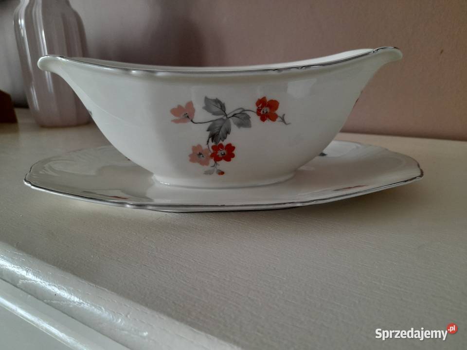 Porcelanowa sosjerka vintage Czechoslovakia