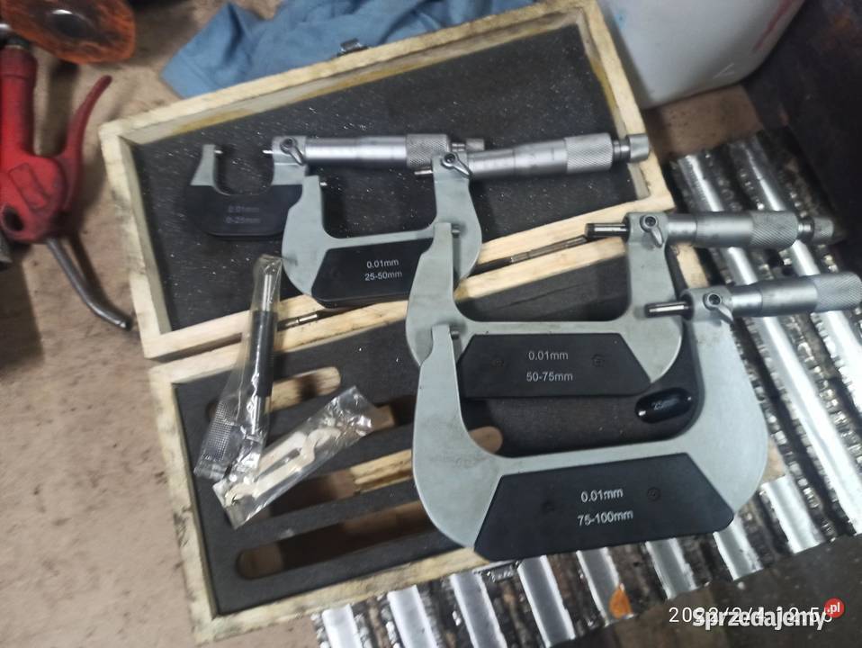 średnicówki różne rodzaje komplet 0d 0 do 100 mm Kłodawa sprzedam