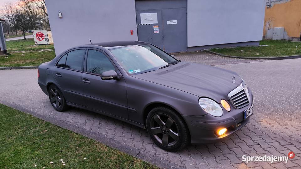 Mercedes W211 ważne OC i przegląd automat małopolskie Trzebinia