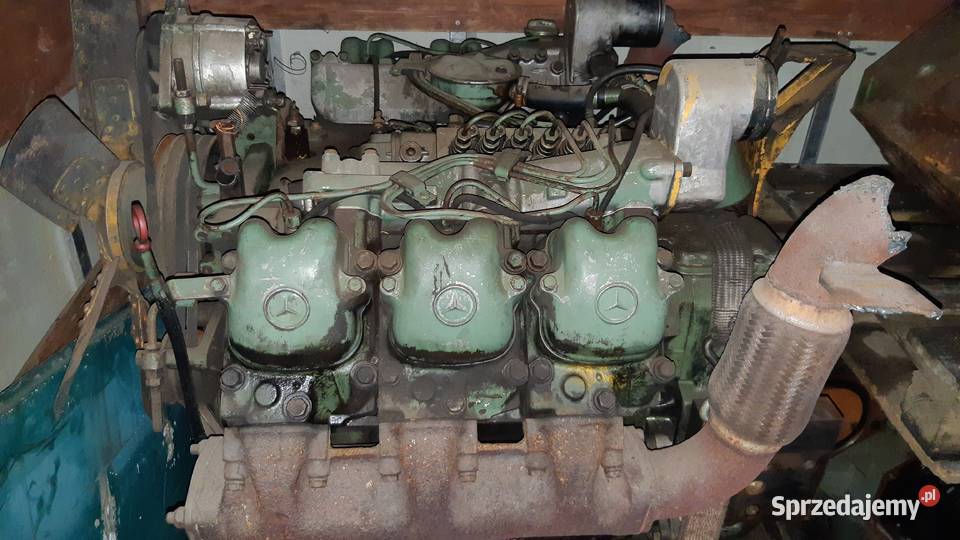 Silnik Mercedes OM401 Faun Równiarka OK demag sprzedam