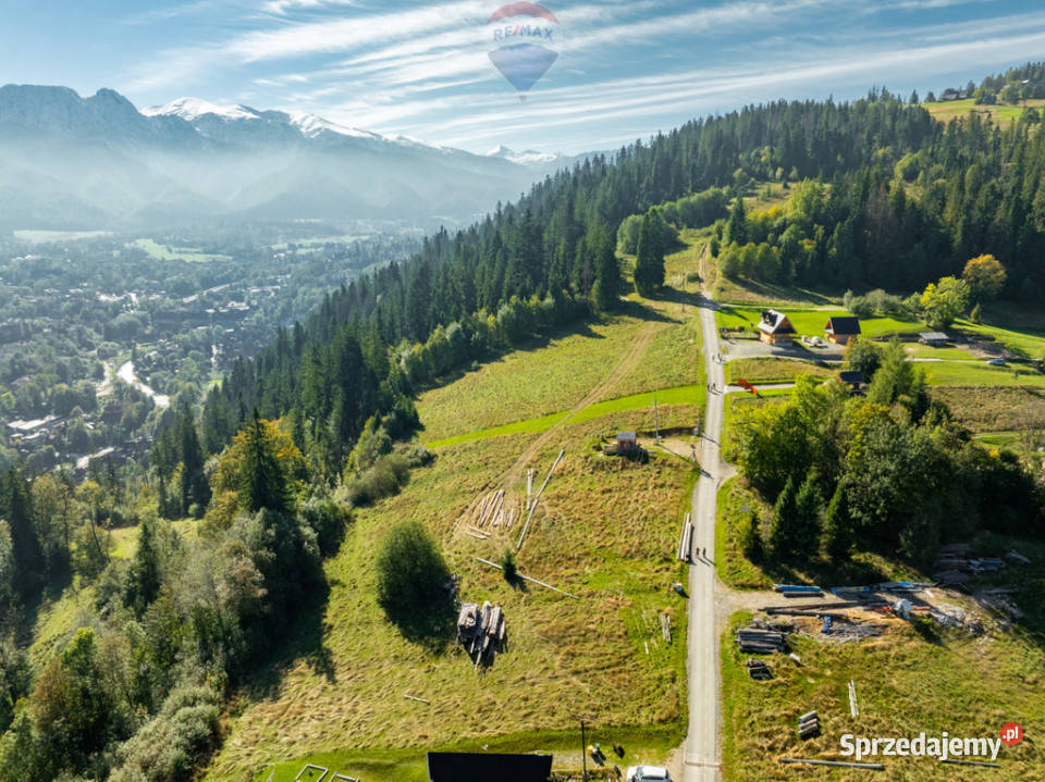 Widokowa działka rolna na Kotelnica Zakopane Sprzedaż