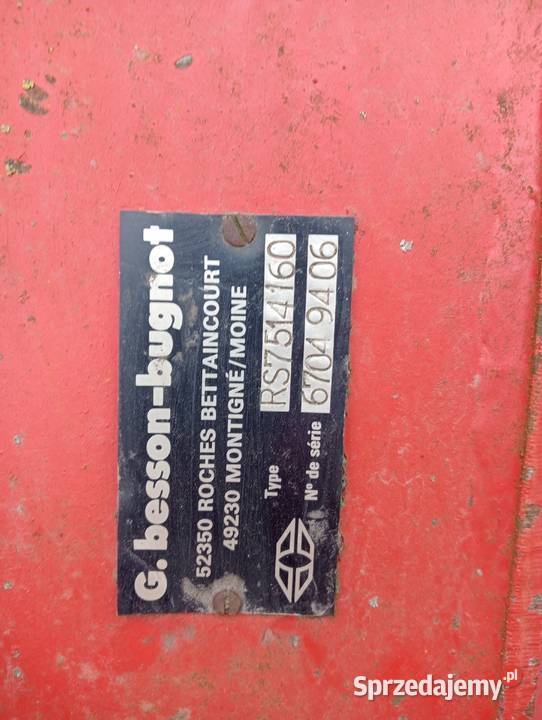 Pług Gregorie Besson 4 nieuszkodzony Pługi Skaryszew sprzedam