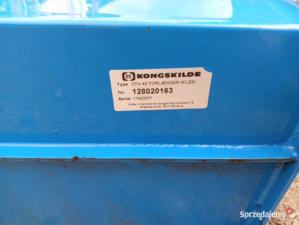 Elewator Kongsklide 12 m Podajnik pionowy Kock