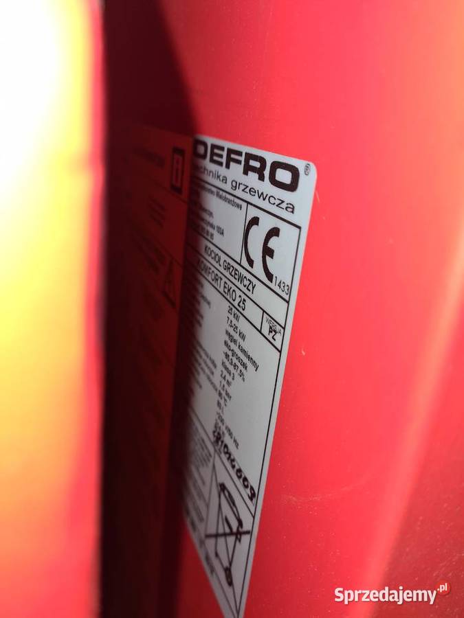 Piec Defro eko komfort 25kw stal Piece i kominki