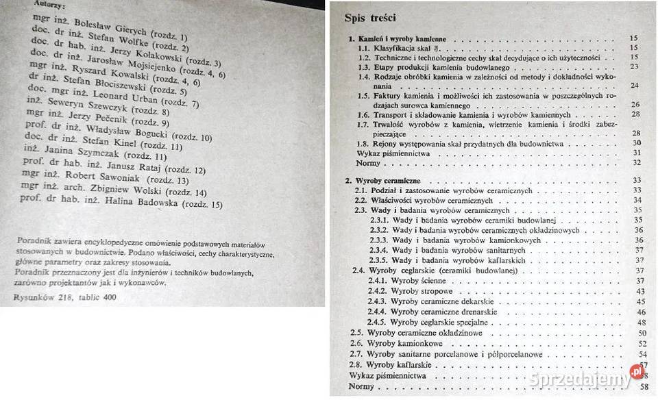Poradnik inżyniera i technika budowlanego Tom 2 Chełm sprzedam