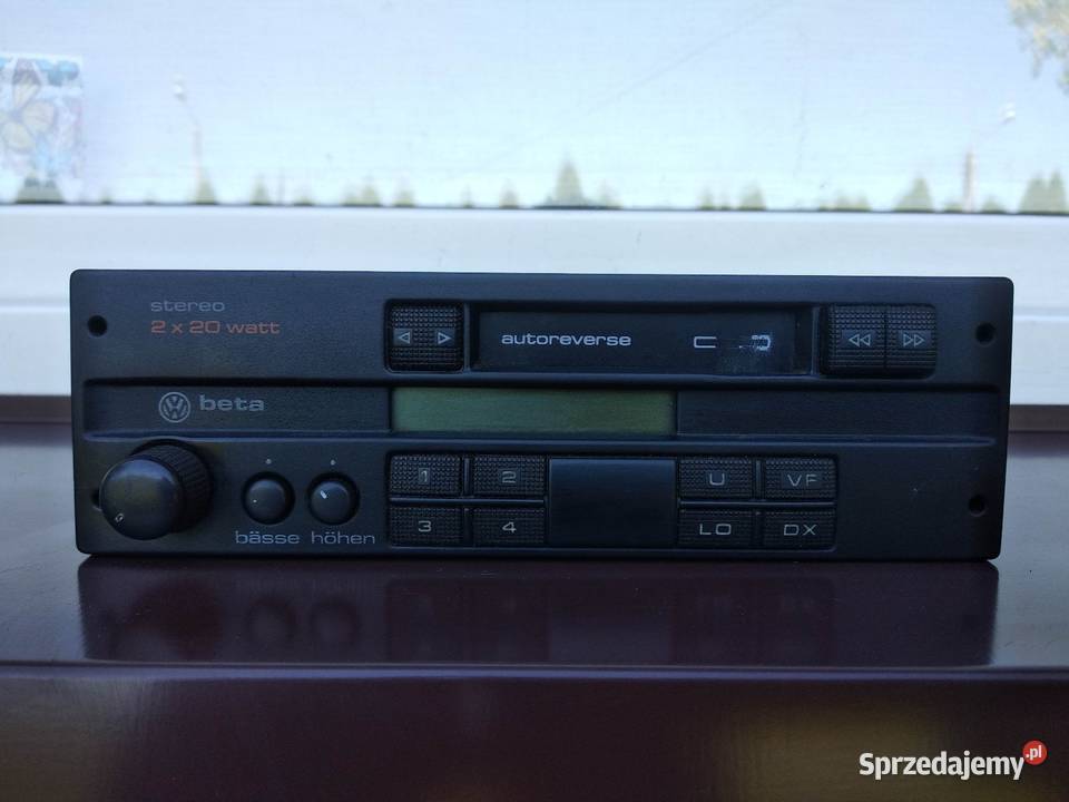 Radio samochodowe VW Beta II 2 Golf Passat Jetta Fabryczne Sieradz