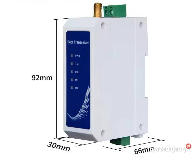Moduł radiowy konwerter RS485 LoRa 433MHz 24VDC Myślenice
