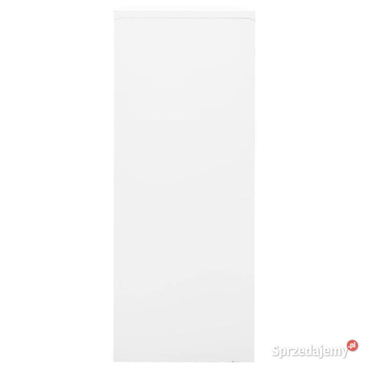 Szafka biurowa biała 90x40x102 stalowa WM336405 Warszawa