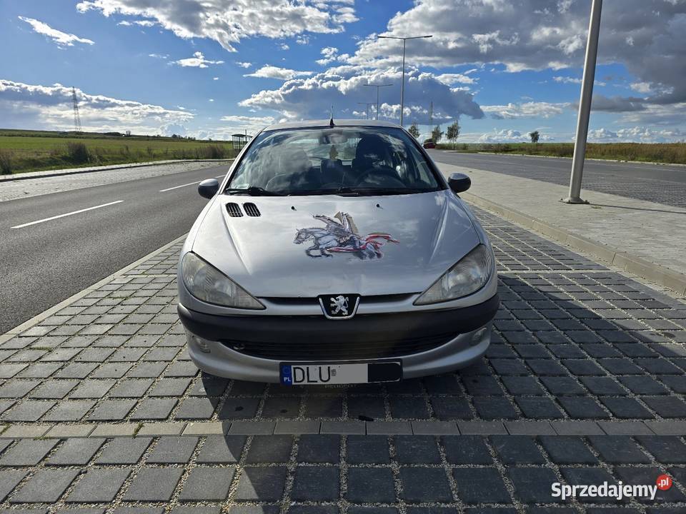 Peugeot 206 16 5D 2001r TANIE SPRAWNE AUTKO 206 Głogów