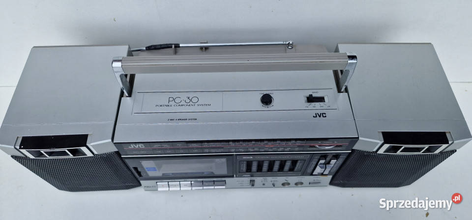 Magnetofon tuner radio analogowe JVC PC 30
