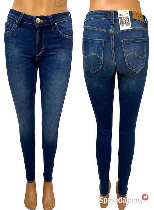 Spodnie damskie Lee Jodee Super Skinny W25 L33 Pisz