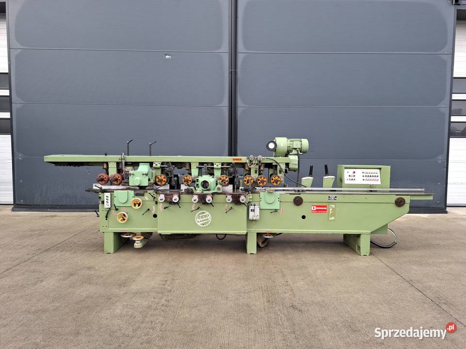 Strugarka czterostronna Weinig PFA17N 1725 Naprawa