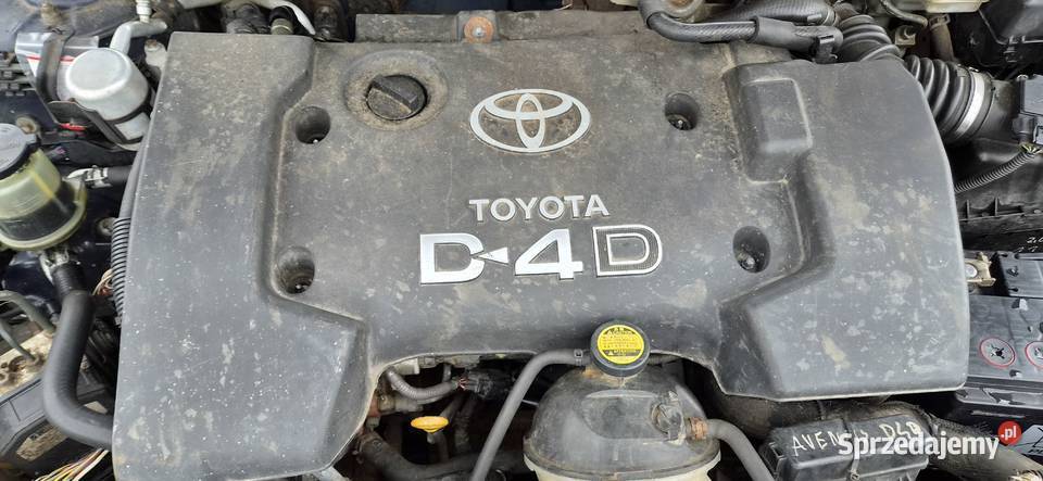 Toyota Avensis T25 20 D4D 85kW 116 2004 sedan Samochody na części Samochody na części lubuskie