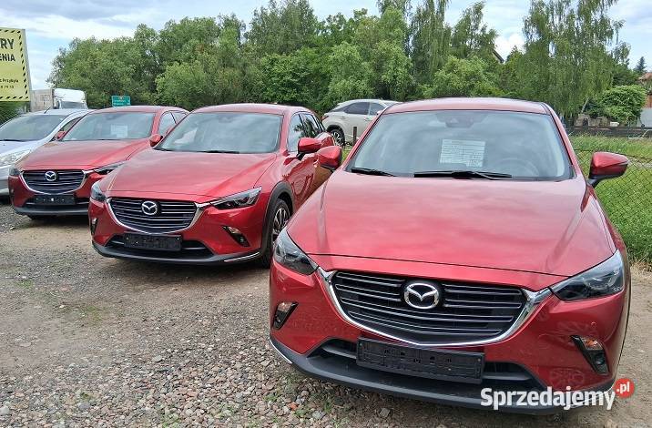 Mazda CX3 20 29000 Przebiegu Full LED Skóra Navi Słupca