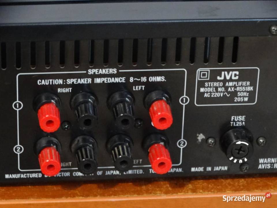 Wzmacniacz JVC AX-R551 z korektorem gr. WYSYŁKA Jasło - Sprzedajemy.pl