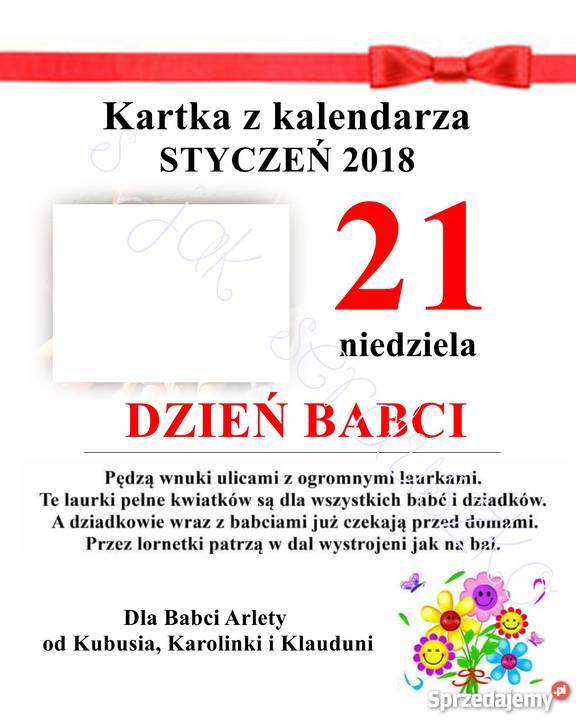 Spersonalizowane plakaty na DZIEŃ DZIADKA i Ozimek