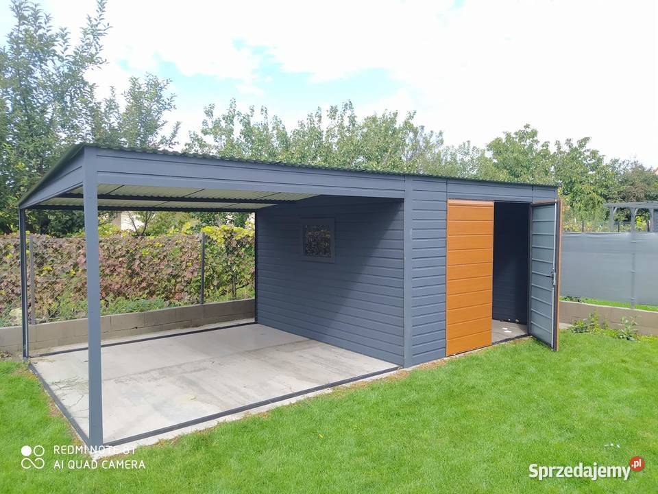 Garaż Blaszany Blaszak Garaże Blaszane Wiaty Lublin